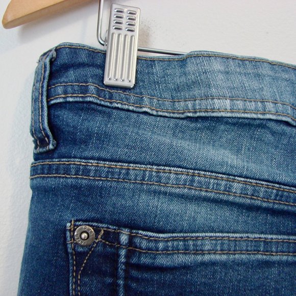 Straight Leg Jeans Stretch Paper Denim & Cloth Size 10 - Picture 14 of 16